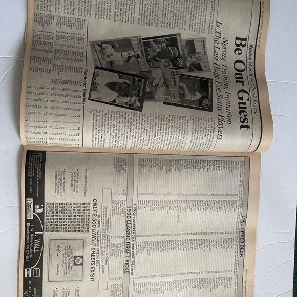 1991 Baseball Card News - David Robinson Cover - Picture 3 of 3